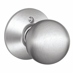 SCHLAGE F170 MNH 626 LH Door Lever Lockset, Grade 2, Manhattan, Satin Chrome, Not Keyed | CT9ZDT 49ZN46