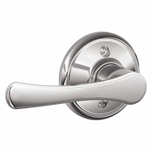 SCHLAGE F170 VLA 625 Door Lever Lockset, Grade 2, Avila, Bright Chrome, Not Keyed | CT9XUY 49ZP01