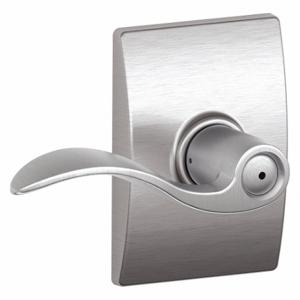 SCHLAGE F40 ACC 626 CEN Door Lever Lockset, Grade 2, Accent/Century, Satin Chrome, Different | CT9XQU 457H97