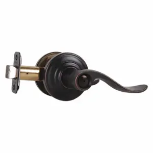 SCHLAGE F40 ACC 716 AND Door Lever Lockset, Grade 2, Accent/Andover, Antique Bronze, Different | CT9XMT 457J02