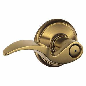 SCHLAGE F40 AVA 609 Door Lever Lockset, Grade 2, Avila, Antique Brass, Different | CT9ZDE 457J09