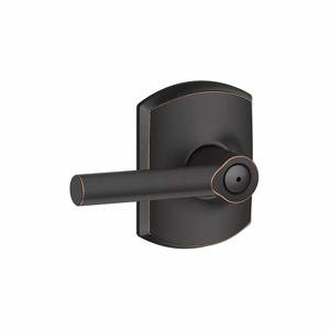 SCHLAGE F40 BRW 716 GRW Türhebel-Schlossset, Klasse 2, Broadway/Greenwich, Antikbronze, anders | CT9ZFT 457J33