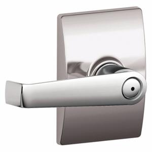 SCHLAGE F40 ELA 625 CEN Door Lever Lockset, Grade 2, Elan/Century, Bright Chrome, Different | CT9YBZ 457J72