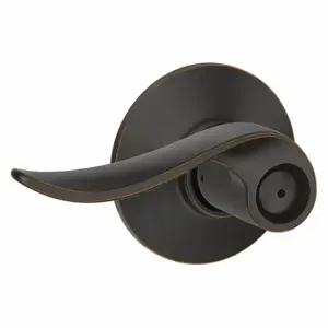 SCHLAGE F40 SAC 716 Door Lever Lockset, Grade 2, Sacramento, Antique Bronze, Different | CT9YPP 457K22