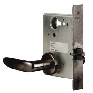 SCHLAGE L9010 07A 613 Mortise Lockset, Grade 1, L Athens, Oil Rubbed Bronze, Not Keyed | CT9YZR 46TN26