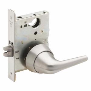 SCHLAGE L9010 SL1 630 Door Lever Lockset, Grade 1, Anti Ligature Lever, Stainless Steel, Not Keyed | CT9XJJ 457D15