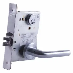 SCHLAGE L9050P 02A 626 Schlage Mortise Office Lockset, Lever | CT9ZBE 28XX94