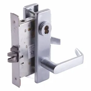 SCHLAGE L9070BD 06L 626 Schlage Mortise Classroom Lockset, Lever | CT9ZDU 28XX96