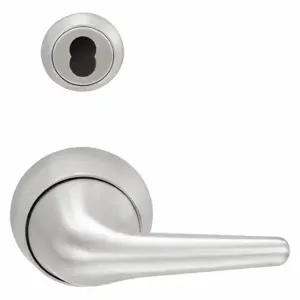 SCHLAGE L9465BD SL1 630 Door Lever Lockset, Grade 1, Anti Ligature Lever, Stainless Steel, Not Keyed | CT9XJL 457D25