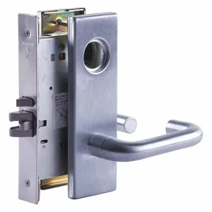 SCHLAGE L9080L 03N 626 Schlage Mortise Storeroom Lockset, Lever | CT9ZBN 28XY15