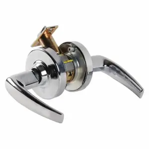 SCHLAGE ND10S RHO 625 Lever, Grade 1, Nd Rhodes, Bright Chrome, Not Keyed | CT9YVT 46TN52