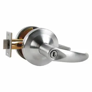 SCHLAGE ND40S OME 626 Lever, Grade 1, Nd Omega, Satin Chrome, Not Keyed | CT9YVJ 46TN55