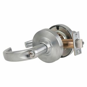 SCHLAGE ND70PD SPA 626 Lever, Grade 1, Nd Curved, Satin Chrome | CT9YUV 28XZ53