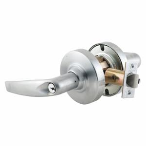 SCHLAGE ND80PDEL ATH 626 Electronic Lock, Grade 1, Nd Athens, Satin Chrome, Different | CT9YQG 28XZ74