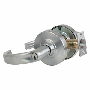 SCHLAGE ND80PD SPA 626 Lever, Grade 1, Nd Curved, Satin Chrome | CT9YUW 28XZ73