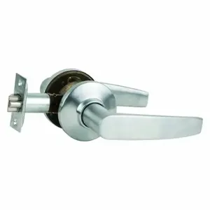 SCHLAGE S10D JUP 626 10-025 Lever, Grade 2, S Jupiter, Satin Chrome, Not Keyed, Lever | CT9YYD 46TP16