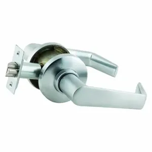 SCHLAGE S10D SAT 626 Lever, Grade 2, S Saturn, Satin Chrome, Not Keyed | CT9YYR 46TP21