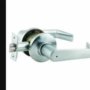 SCHLAGE S40D SAT 626 Lever, Grade 2, S Saturn, Satin Chrome, Not Keyed, Lever | CT9YYT 46TP27