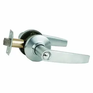 SCHLAGE S51PD JUP 626 KD C KWY Lever, Grade 2, S Jupiter, Satin Chrome | CT9YYA 46TP28