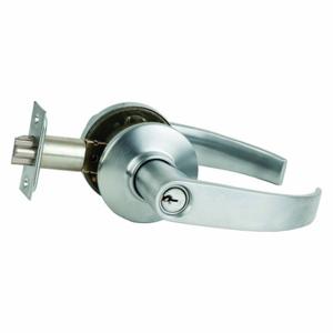 SCHLAGE S51PD NEP 626 KD C KWY Lever, Grade 2, S Neptune, Satin Chrome | CT9YYF 46TP31