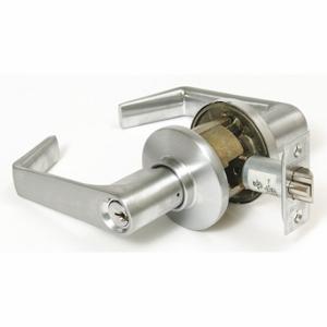 SCHLAGE S70PD SAT 626 KD C123 KWY Lever, Grade 2, S Saturn, Satin Chrome, Different | CT9YYQ 46TP41