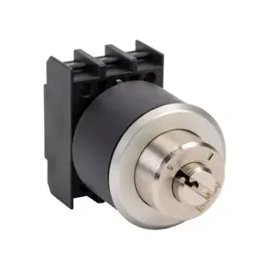 SCHMERSAL ESS21S1.V Selector Switch, IP65, 30mm, 2-Position, Maintained, Key Removable Left Position | CV7YLQ