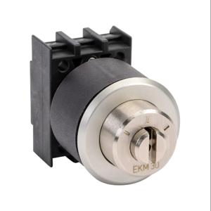 SCHMERSAL ESS32S2.V Selector Switch, IP65, 30mm, 3-Position, Maintained, Key Removable Center Position | CV7YLW
