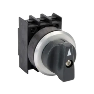 SCHMERSAL EWT32.V Selector Switch, IP65, 30mm, 3-Position, Spring Return To Center From Right Or Left | CV7YMF