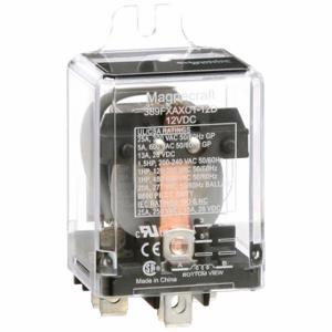 SCHNEIDER ELECTRIC 389FXAXC1-12D Enclosed Power Relay, Surface Mounted, 25 A Current Rating, 12VDC, Spdt | CU2BFH 6CUY8
