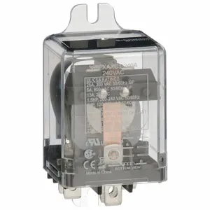 SCHNEIDER ELECTRIC 389FXAXC1-240A Enclosed Power Relay, Surface Mounted, 25 A Current Rating, 240VAC, Spdt | CU2BFA 6CUY9