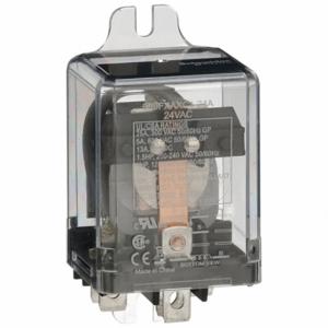 SCHNEIDER ELECTRIC 389FXAXC1-24A Enclosed Power Relay, Surface Mounted, 25 A Current Rating, 24VAC, Spdt | CU2BFC 6CUZ0
