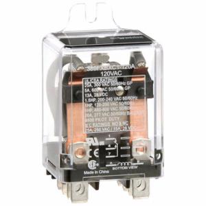 SCHNEIDER ELECTRIC 389FXBXC1-120A Enclosed Power Relay, Surface Mounted, 25 A Current Rating, 120VAC, Dpdt | CU2BEX 6CUZ2