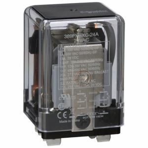 SCHNEIDER ELECTRIC 389FXBXC1-24A Enclosed Power Relay, Surface Mounted, 25 A Current Rating, 24VAC, Dpdt | CU2BFB 6CUZ5