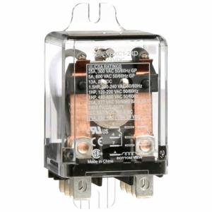 SCHNEIDER ELECTRIC 389FXBXC1-24D Enclosed Power Relay, Surface Mounted, 25 A Current Rating, 24VDC, Dpdt | CU2BFD 6CUZ6