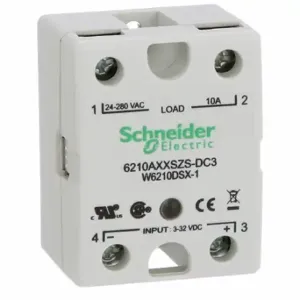 SCHNEIDER ELECTRIC 6210AXXSZS-DC3 Solid State Relay, Surface Mounted, 10 A Max Output Current | CU2DYM 6CVA4