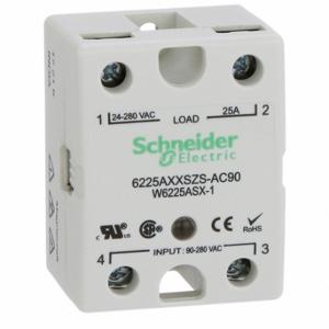 SCHNEIDER ELECTRIC 6225AXXSZS-AC90 Solid State Relay, Surface Mounted, 25 A Max Output Current | CU2DZV 6CVA5
