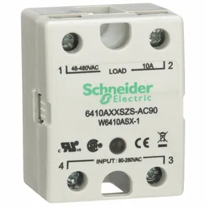 SCHNEIDER ELECTRIC 6410AXXSZS-AC90 Solid State Relay, Surface Mounted, 10 A Max Output Current | CU2DYN 6CVC3