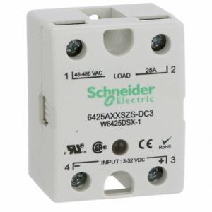 SCHNEIDER ELECTRIC 6425AXXSZS-DC3 Solid State Relay, Surface Mounted, 25 A Max Output Current | CU2DYW 6CVC6