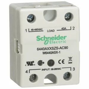 SCHNEIDER ELECTRIC 6440AXXSZS-AC90 Solid State Relay, Surface Mounted, 40 A Max Output Current | CU2DZA 6CVC7