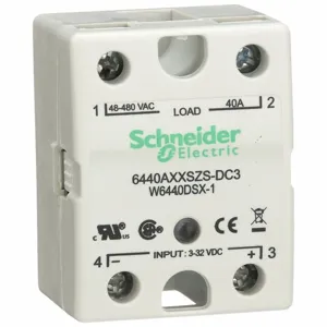 SCHNEIDER ELECTRIC 6440AXXSZS-DC3 Solid State Relay, Surface Mounted, 40 A Max Output Current | CU2DZB 6CVC8