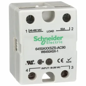 SCHNEIDER ELECTRIC 6450AXXSZS-AC90 Solid State Relay, Surface Mounted, 50 A Max Output Current | CU2DZH 6CVC9