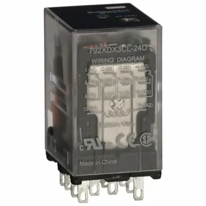 SCHNEIDER ELECTRIC 792XDXC-24A Plug-In Relay 14 Pins Square 24VAC | AH8ZEE 39DL27