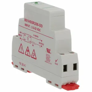 SCHNEIDER ELECTRIC 861HSSR208-DD Hazardous Location Solid State Relay, DIN-Rail/Surface Mounted, MOSFET | CU2DWX 6CWU5