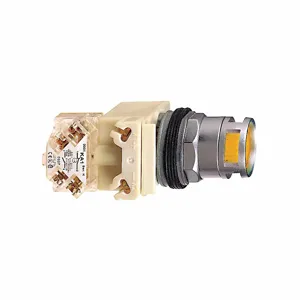 SCHNEIDER ELECTRIC 9001K3L38LYAH13 Illuminated Push Button 30mm 1no/1nc Amber | AG7DNQ 5KCH0