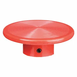 SCHNEIDER ELECTRIC 9001K93R Mushroom Head 30mm Screw On Red | AF9GED 2EL90