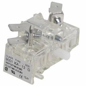 SCHNEIDER ELECTRIC 9001KA13 Contact Block, 30 mm Size, 1 Nc, 10A, 600VAC | CU2ATG 55WP86