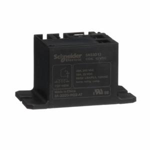 SCHNEIDER ELECTRIC 9AS3D12 Enclosed Power Relay, Surface Mounted, 12VDC, 4 Pins/Terminals, Spst-No | CU2BEJ 6CWY9