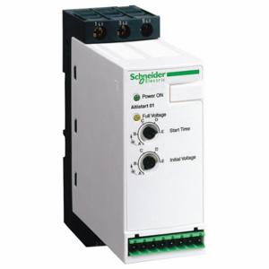SCHNEIDER ELECTRIC ATS01N125FT Soft Start, 110 To 480V Ac, 25 A Output Current | CU2DVE 55WL75