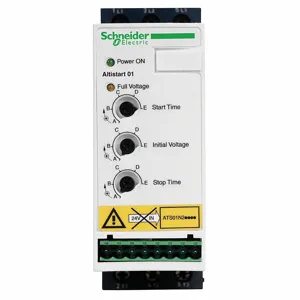 SCHNEIDER ELECTRIC ATS01N206RT Soft Start 460VAC 6Amps 3 Phase | AG7GFZ 6VMD5