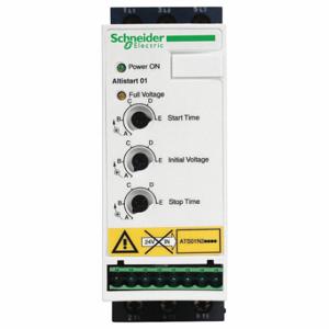 SCHNEIDER ELECTRIC ATS01N206QN Soft Start, 380 To 415V Ac, 6 A Output Current | CU2DWK 55WL76